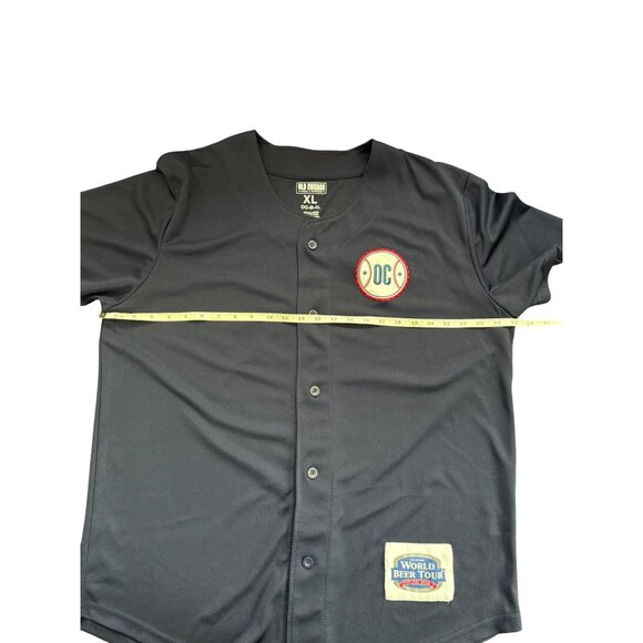 Old Chicago World Beer Tour Jersey Navy Blue Mesh Men's Size XL Unisex - Picture 13 of 15